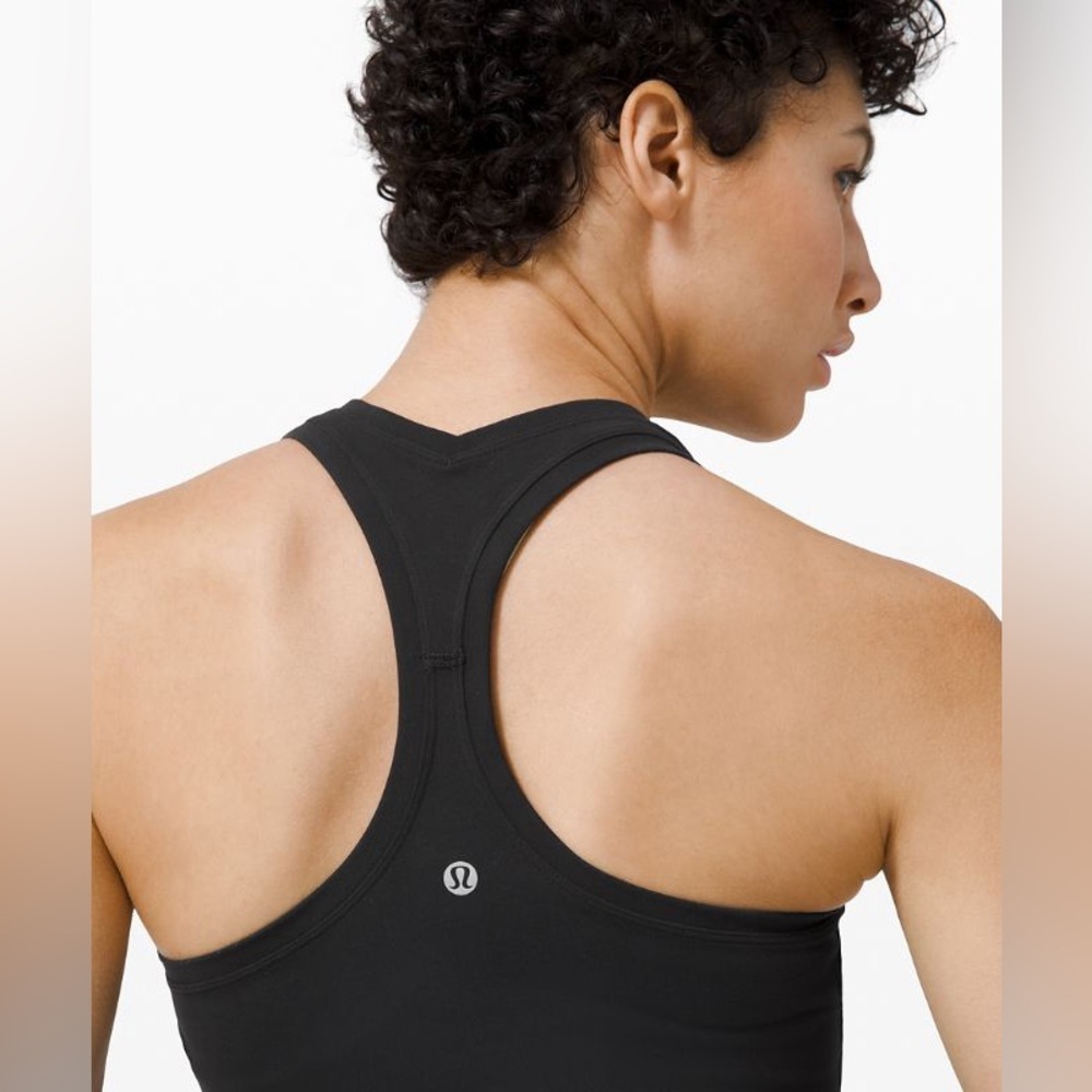 Lululemon Razor Back Black Tank Top
